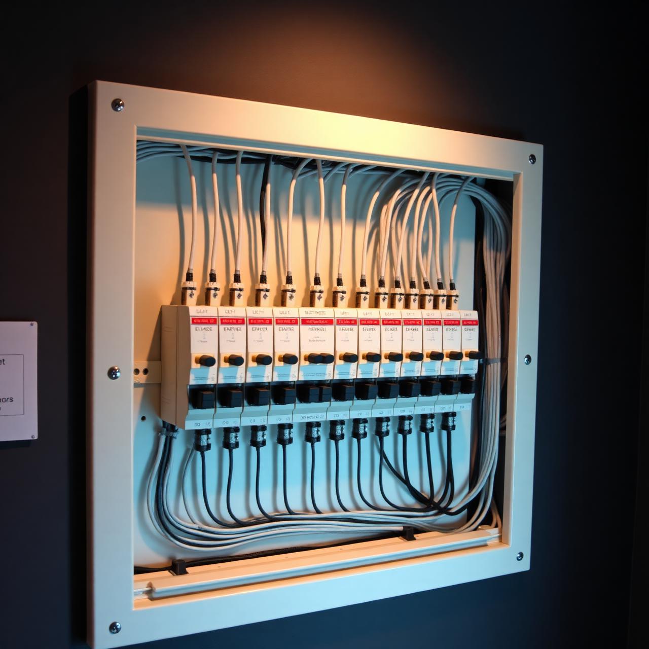 Clean residential switchboard installation by Volta Electrical